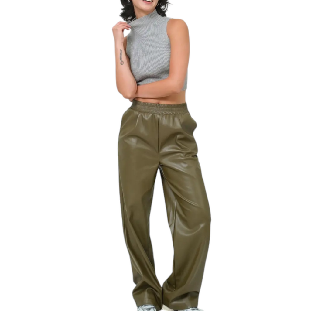 Posh Vegan Leather Pants